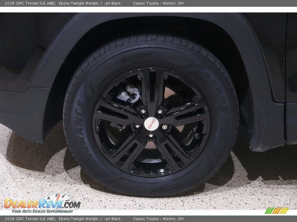 2018 GMC Terrain SLE AWD Ebony Twilight Metallic / ­Jet Black Photo #20
