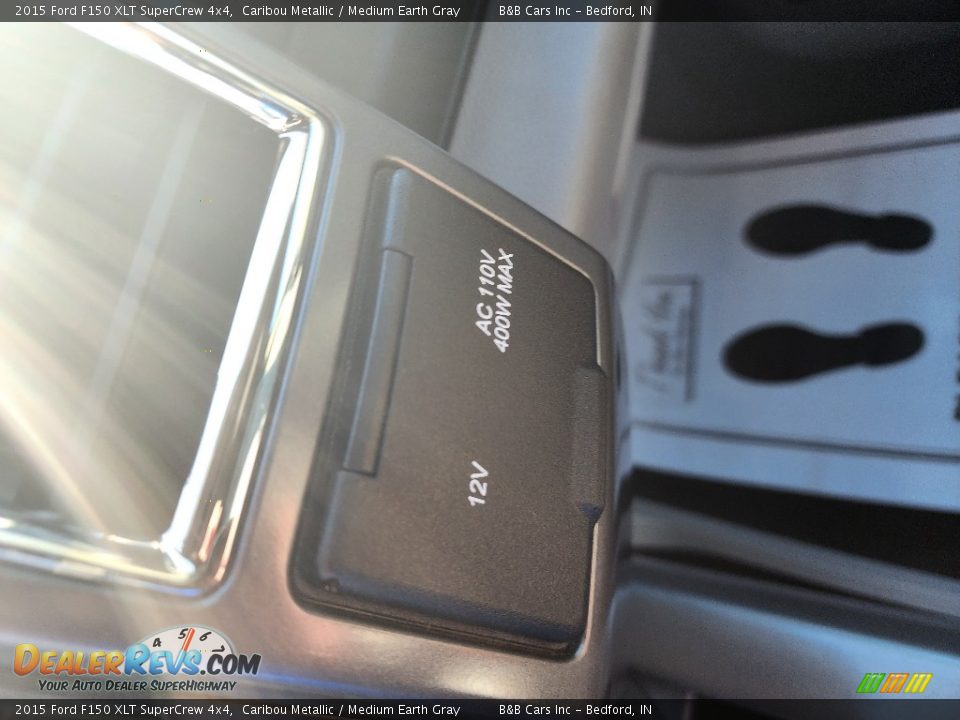 2015 Ford F150 XLT SuperCrew 4x4 Caribou Metallic / Medium Earth Gray Photo #21