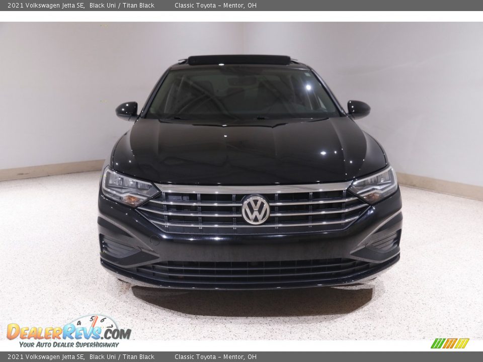 2021 Volkswagen Jetta SE Black Uni / Titan Black Photo #2