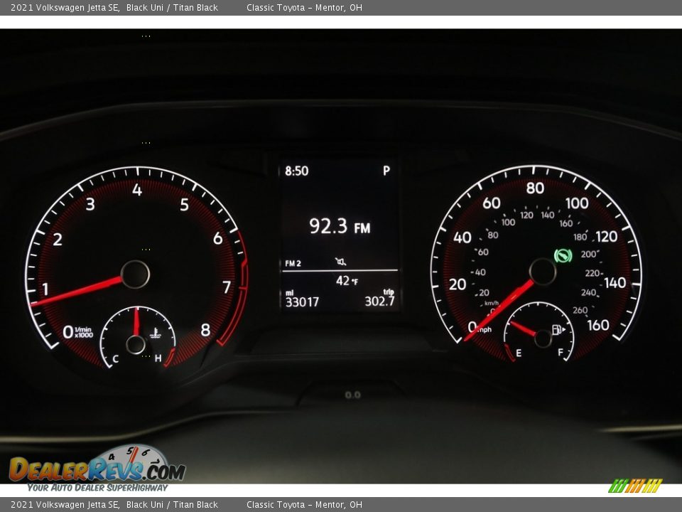 2021 Volkswagen Jetta SE Black Uni / Titan Black Photo #8