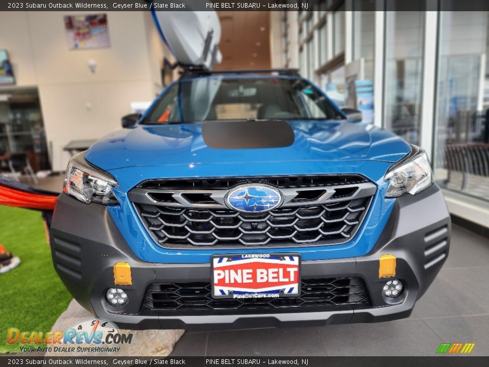 2023 Subaru Outback Wilderness Geyser Blue / Slate Black Photo #2