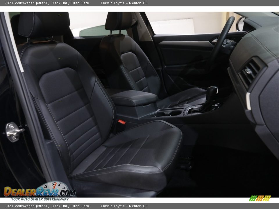 2021 Volkswagen Jetta SE Black Uni / Titan Black Photo #15