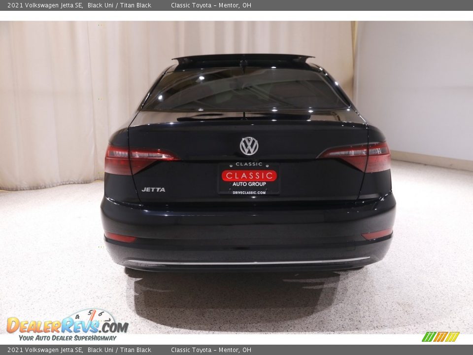 2021 Volkswagen Jetta SE Black Uni / Titan Black Photo #18