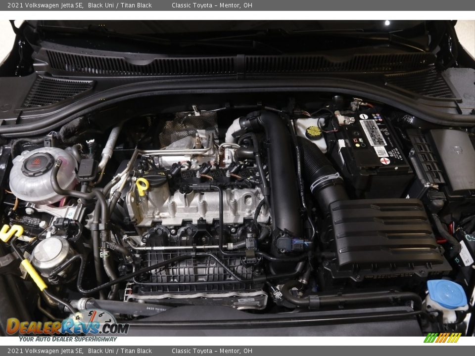 2021 Volkswagen Jetta SE Black Uni / Titan Black Photo #19
