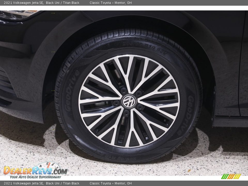 2021 Volkswagen Jetta SE Black Uni / Titan Black Photo #20