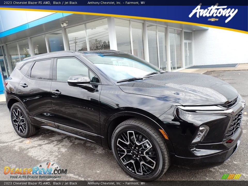 2023 Chevrolet Blazer RS AWD Black / Jet Black Photo #1
