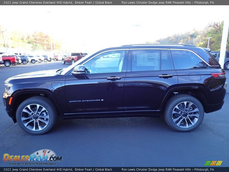 Ember Pearl 2022 Jeep Grand Cherokee Overland 4XE Hybrid Photo #2