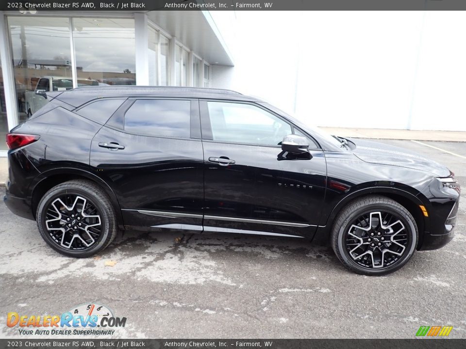 2023 Chevrolet Blazer RS AWD Black / Jet Black Photo #2