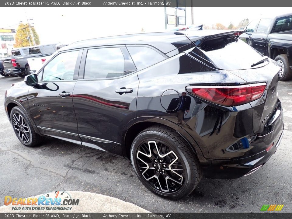2023 Chevrolet Blazer RS AWD Black / Jet Black Photo #6