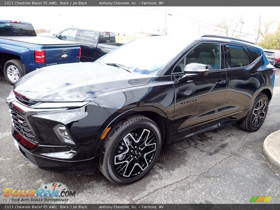 2023 Chevrolet Blazer RS AWD Black / Jet Black Photo #8