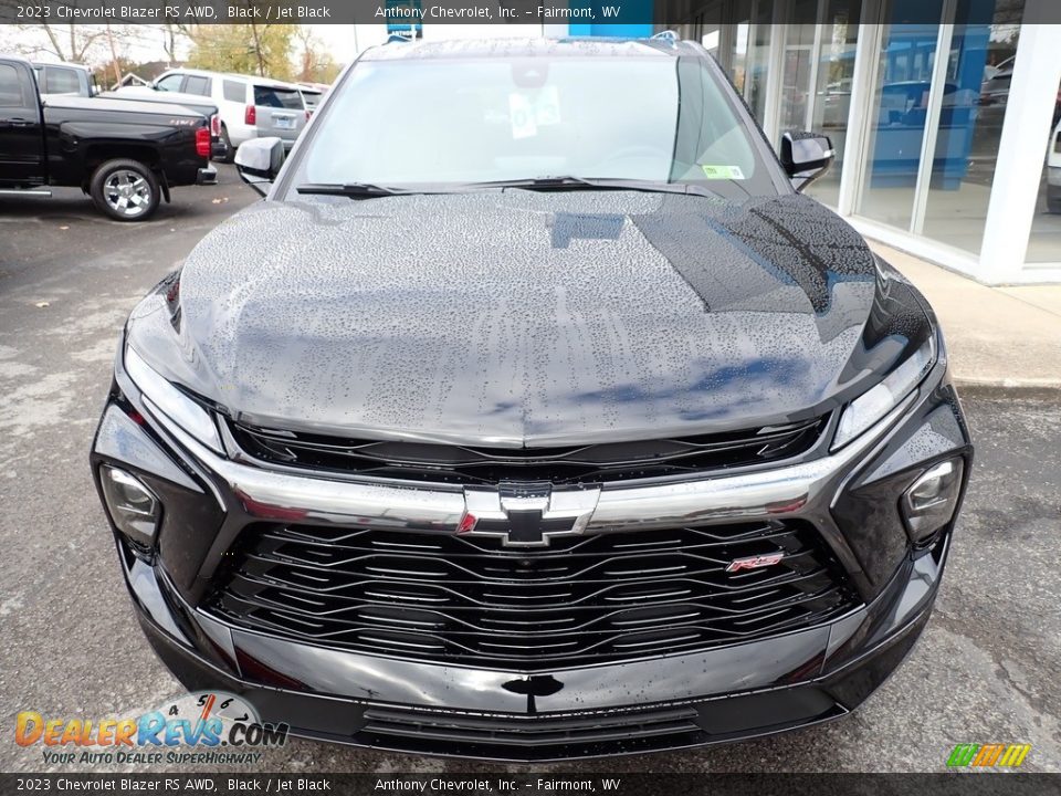 2023 Chevrolet Blazer RS AWD Black / Jet Black Photo #9