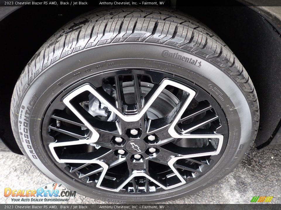 2023 Chevrolet Blazer RS AWD Black / Jet Black Photo #10
