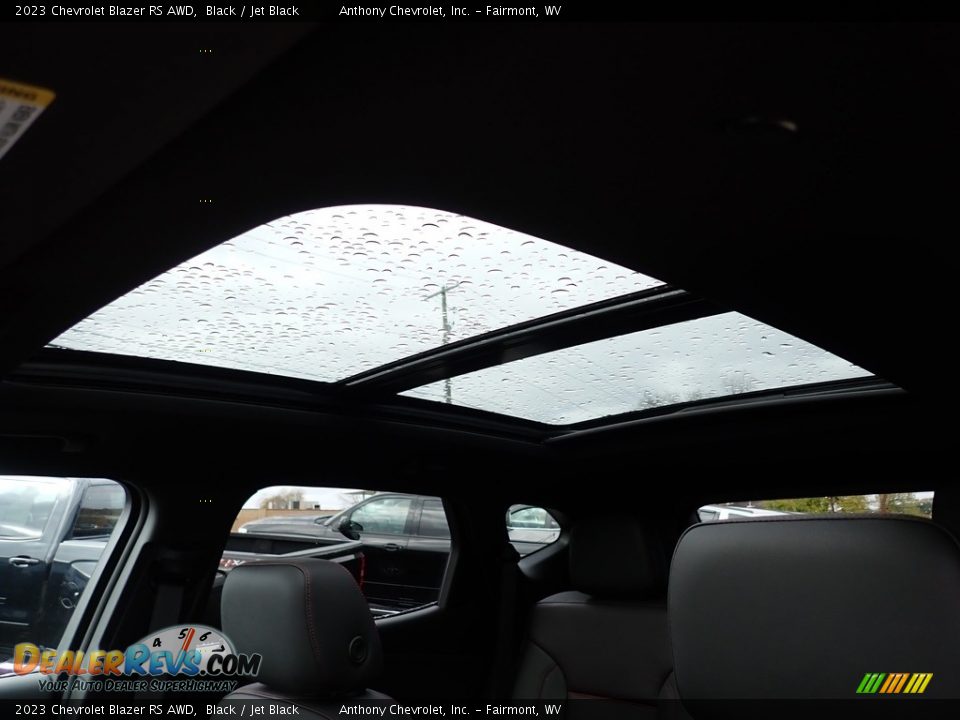 2023 Chevrolet Blazer RS AWD Black / Jet Black Photo #17