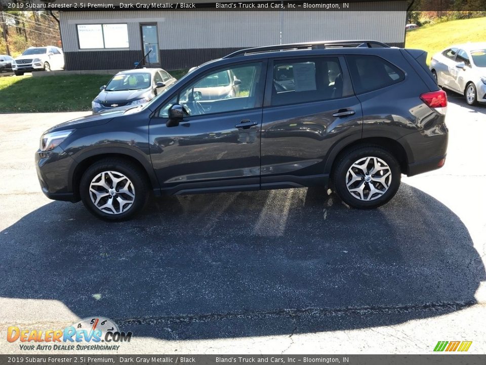 2019 Subaru Forester 2.5i Premium Dark Gray Metallic / Black Photo #1