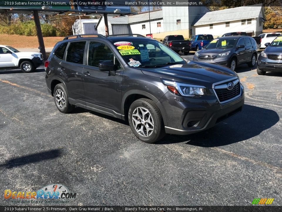 2019 Subaru Forester 2.5i Premium Dark Gray Metallic / Black Photo #3