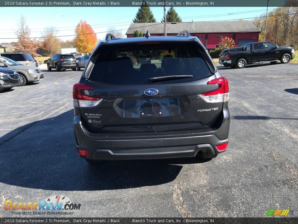 2019 Subaru Forester 2.5i Premium Dark Gray Metallic / Black Photo #6