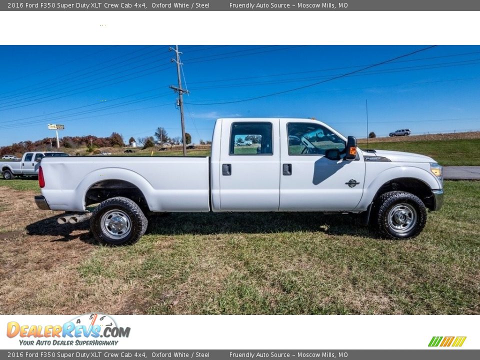 2016 Ford F350 Super Duty XLT Crew Cab 4x4 Oxford White / Steel Photo #2