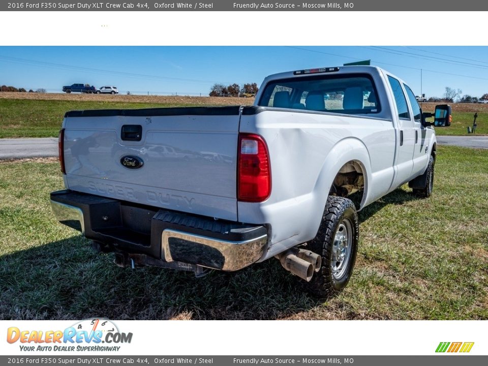 2016 Ford F350 Super Duty XLT Crew Cab 4x4 Oxford White / Steel Photo #3