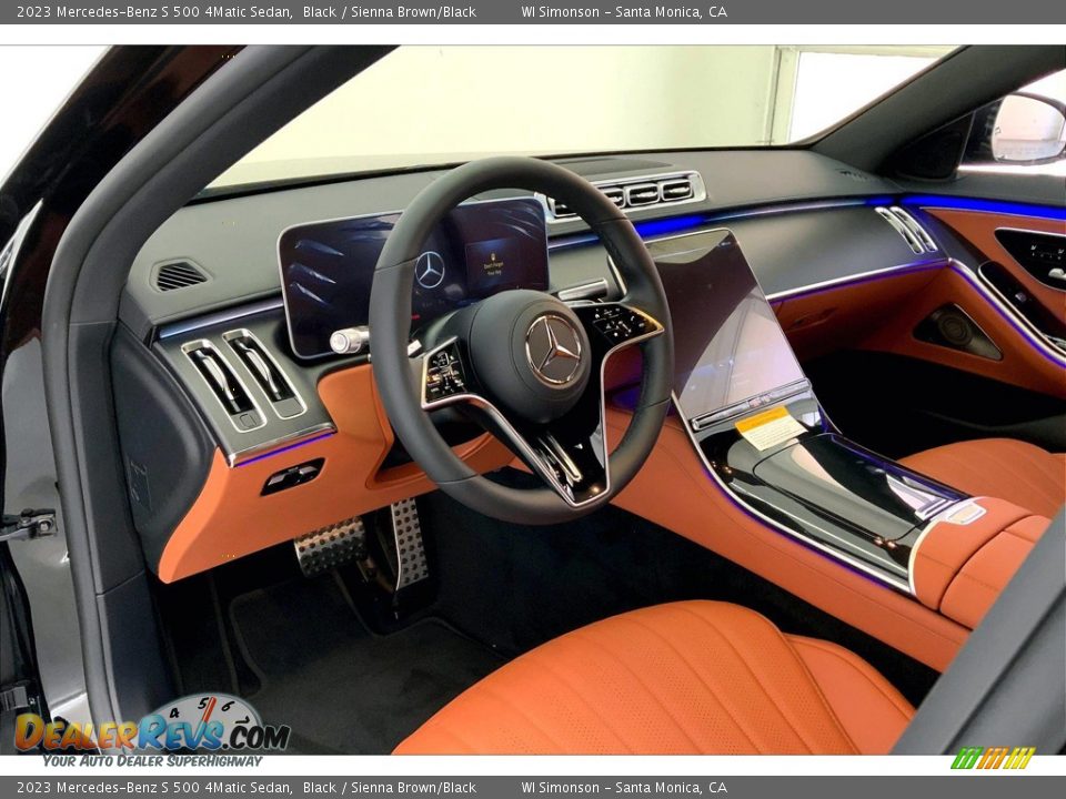 Dashboard of 2023 Mercedes-Benz S 500 4Matic Sedan Photo #4