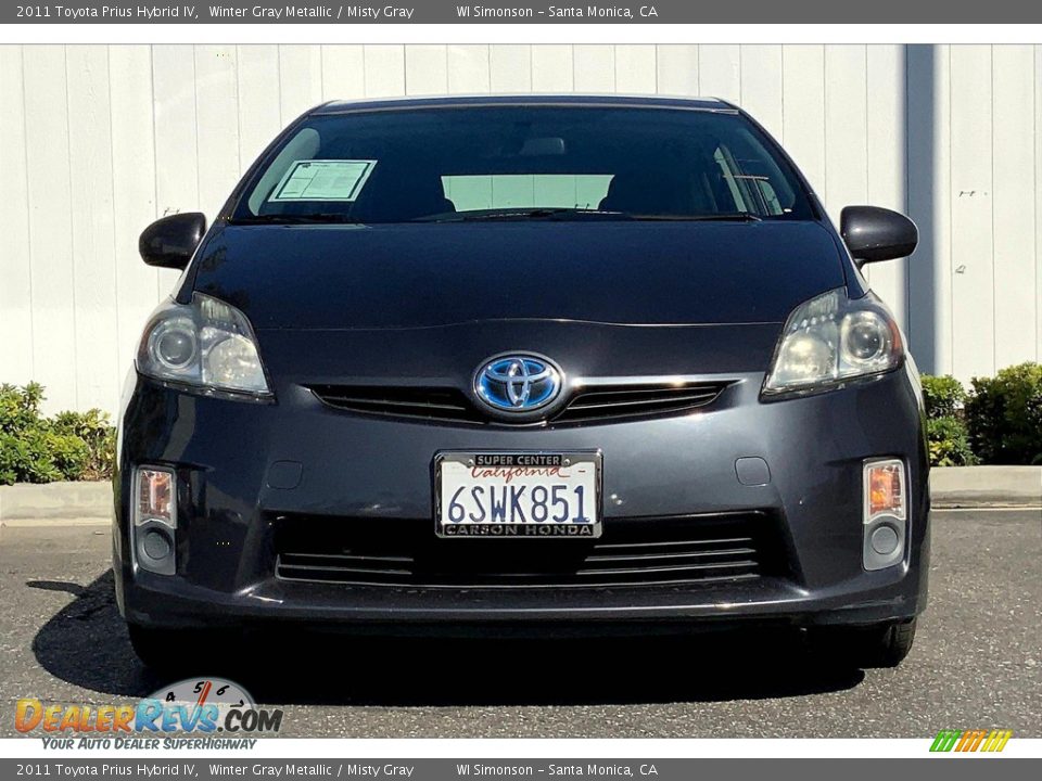 2011 Toyota Prius Hybrid IV Winter Gray Metallic / Misty Gray Photo #4