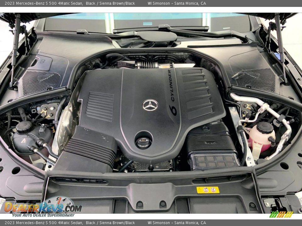 2023 Mercedes-Benz S 500 4Matic Sedan 3.0 Liter Turbocharged DOHC 24-Valve VVT Inline 6 Cylinder w/EQ Boost Engine Photo #9