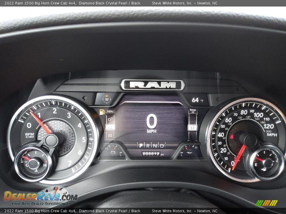 2022 Ram 1500 Big Horn Crew Cab 4x4 Gauges Photo #20