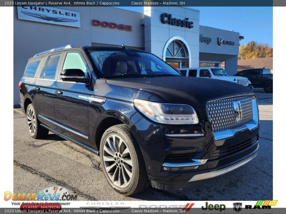 2020 Lincoln Navigator L Reserve 4x4 Infinite Black / Cappuccino Photo #1
