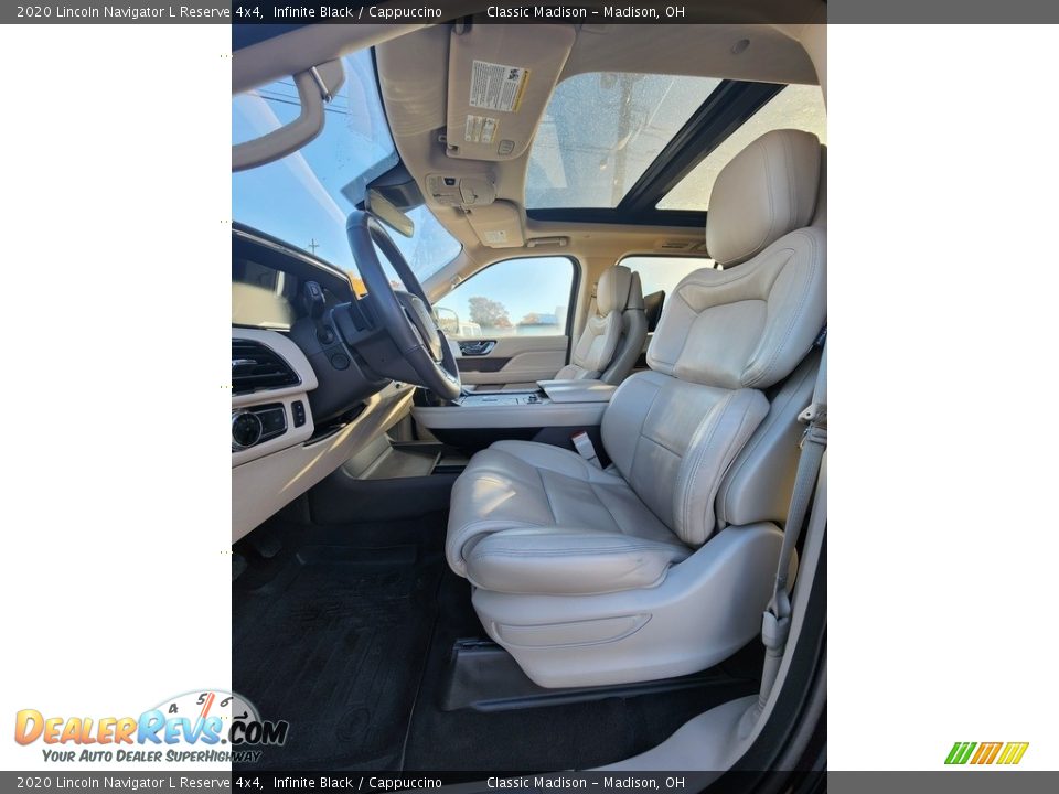 2020 Lincoln Navigator L Reserve 4x4 Infinite Black / Cappuccino Photo #2