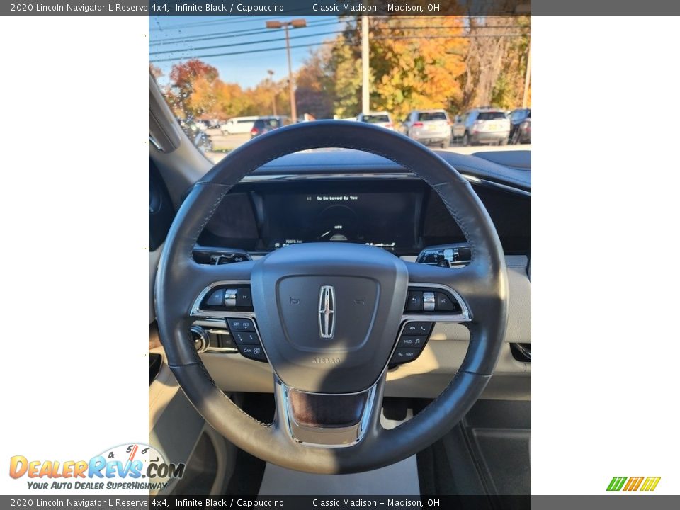 2020 Lincoln Navigator L Reserve 4x4 Infinite Black / Cappuccino Photo #6