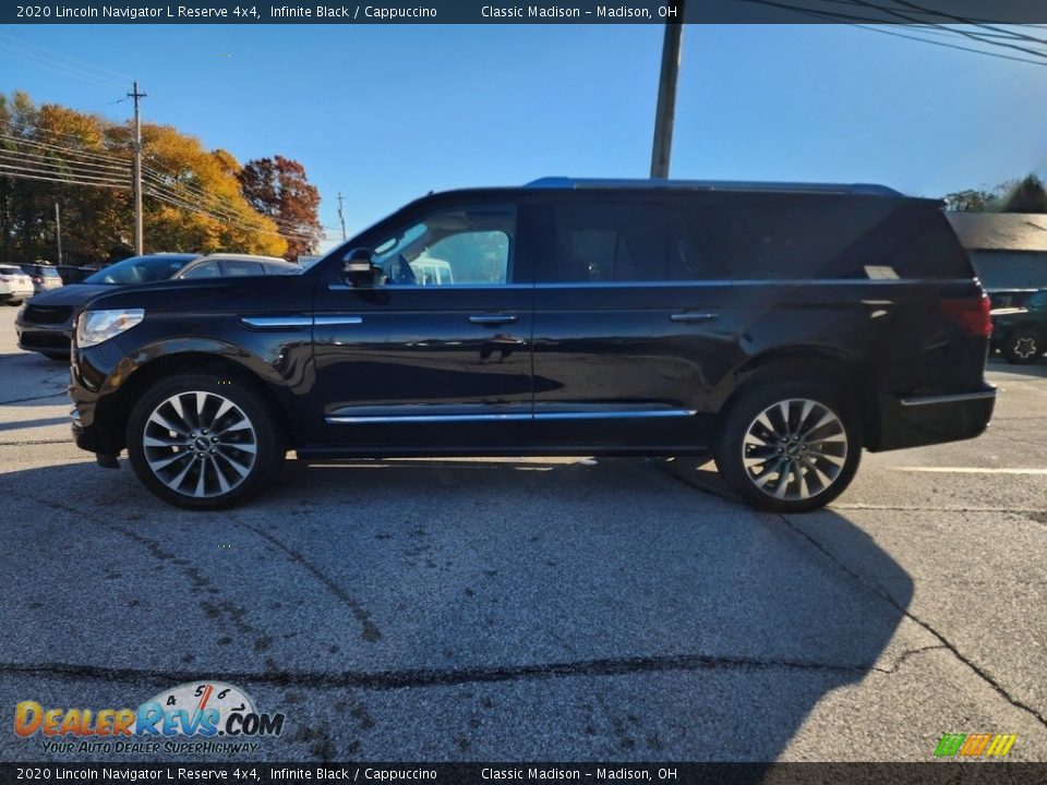 2020 Lincoln Navigator L Reserve 4x4 Infinite Black / Cappuccino Photo #8