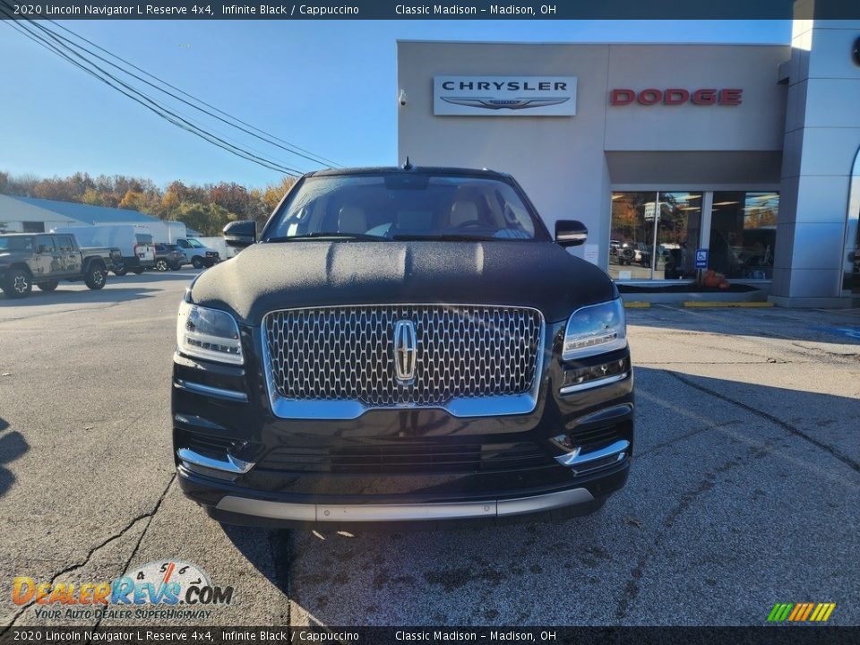 2020 Lincoln Navigator L Reserve 4x4 Infinite Black / Cappuccino Photo #9