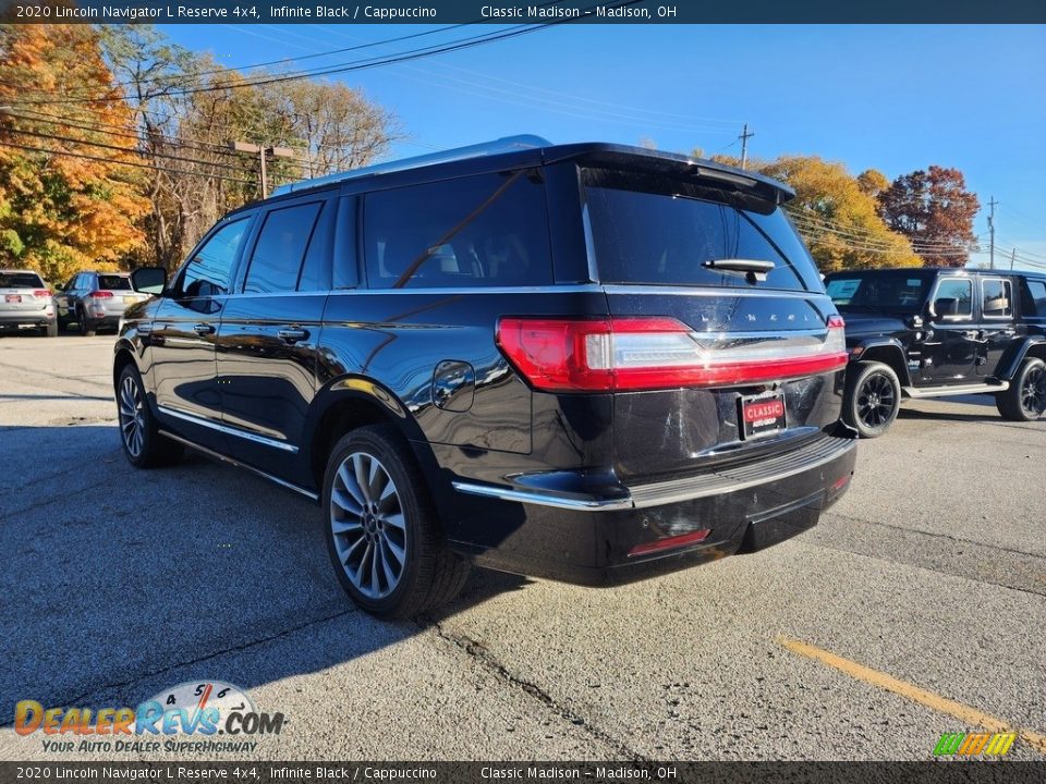 2020 Lincoln Navigator L Reserve 4x4 Infinite Black / Cappuccino Photo #10