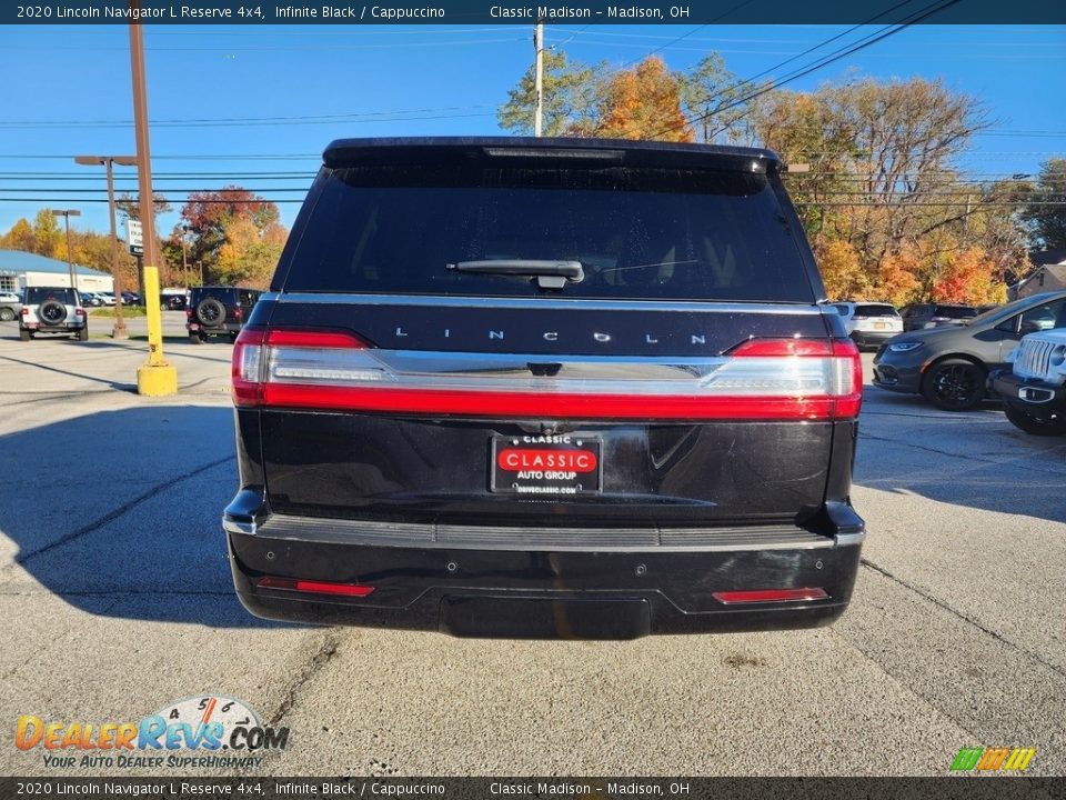 2020 Lincoln Navigator L Reserve 4x4 Infinite Black / Cappuccino Photo #11