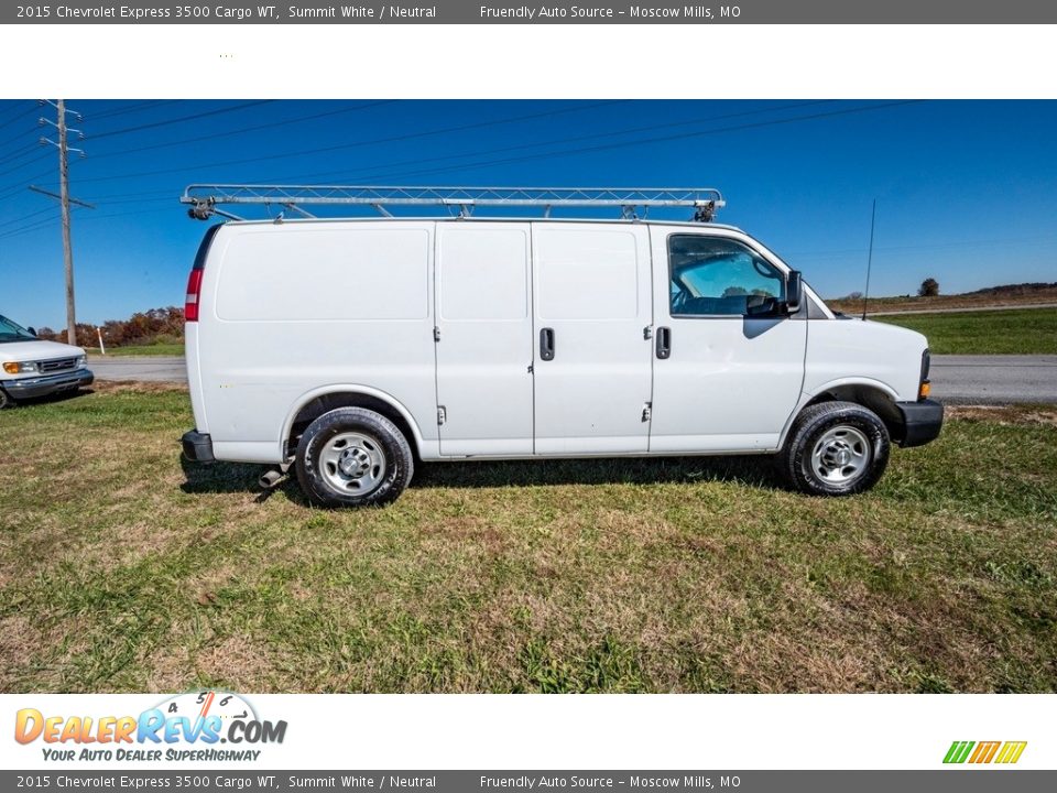 2015 Chevrolet Express 3500 Cargo WT Summit White / Neutral Photo #3