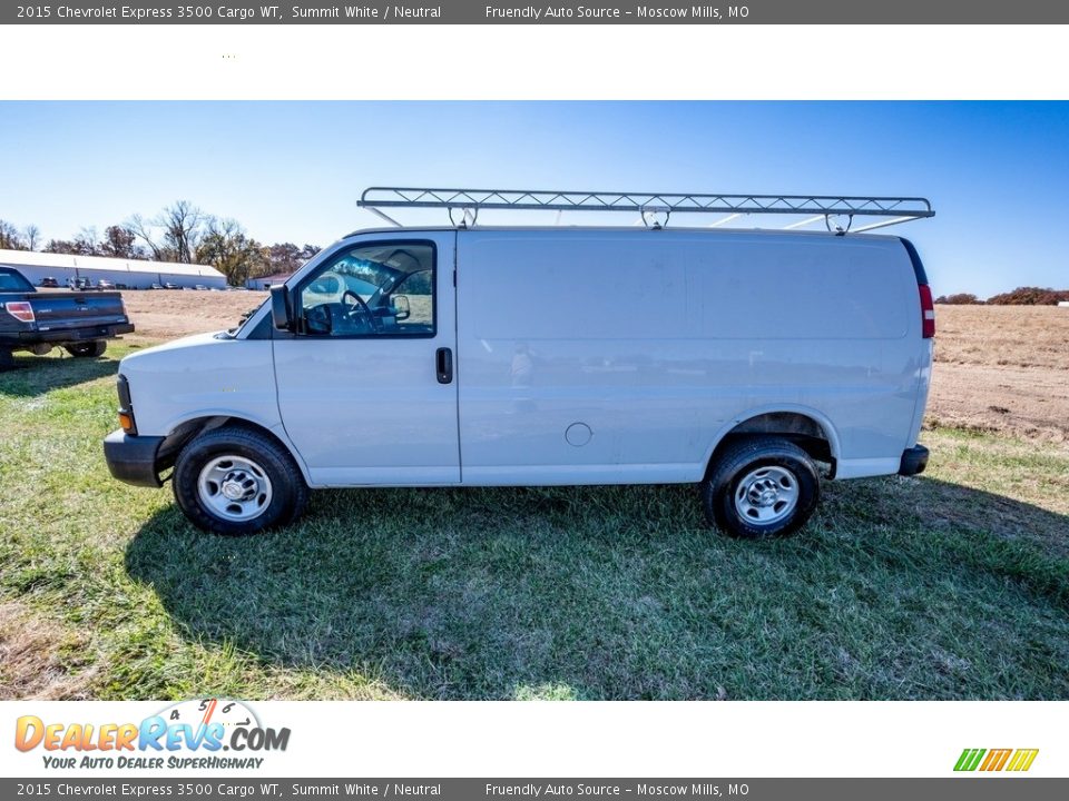 2015 Chevrolet Express 3500 Cargo WT Summit White / Neutral Photo #7