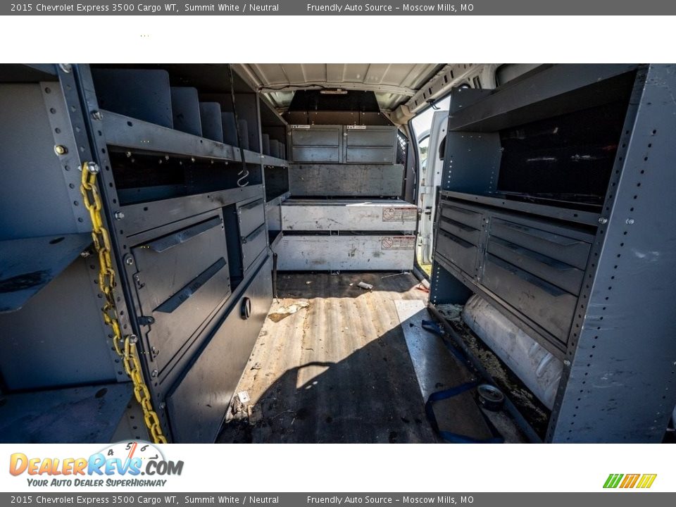 2015 Chevrolet Express 3500 Cargo WT Summit White / Neutral Photo #21