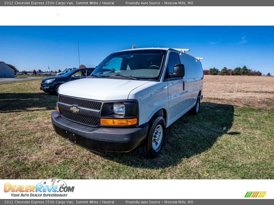 2012 Chevrolet Express 2500 Cargo Van Summit White / Neutral Photo #3