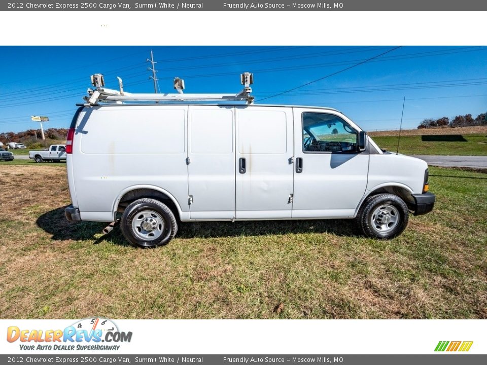 2012 Chevrolet Express 2500 Cargo Van Summit White / Neutral Photo #16