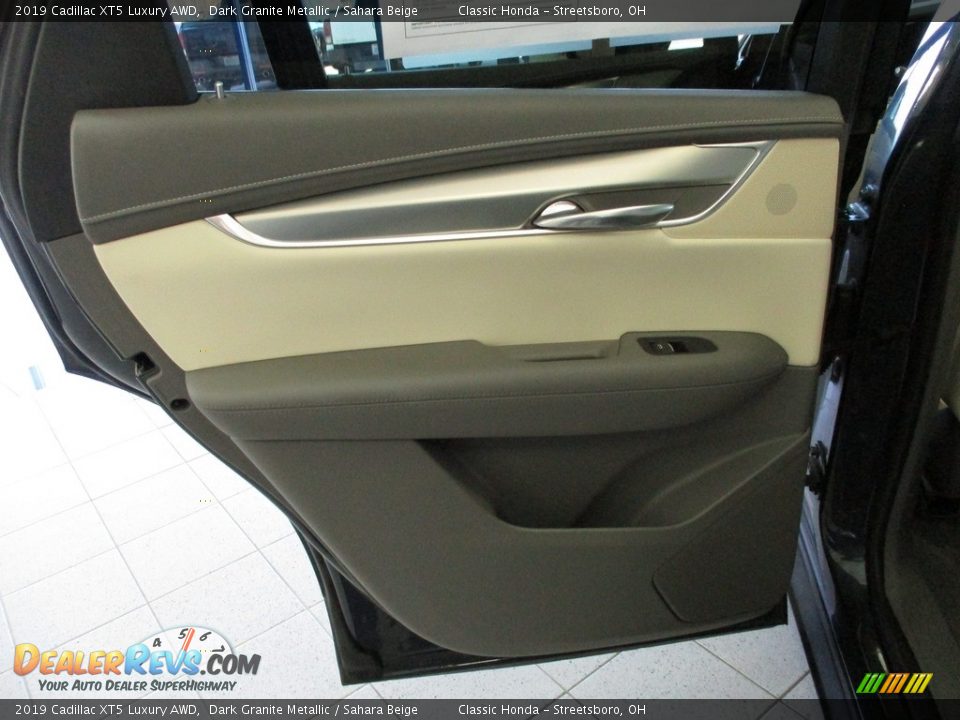 2019 Cadillac XT5 Luxury AWD Dark Granite Metallic / Sahara Beige Photo #23