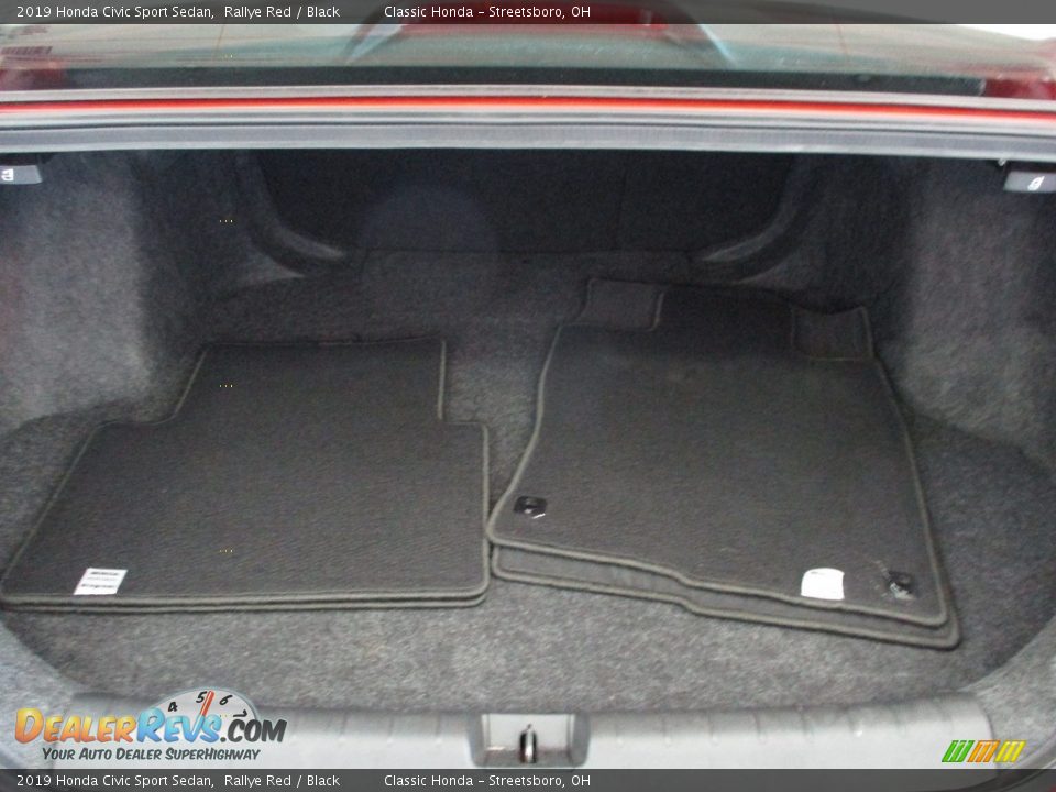 2019 Honda Civic Sport Sedan Rallye Red / Black Photo #20