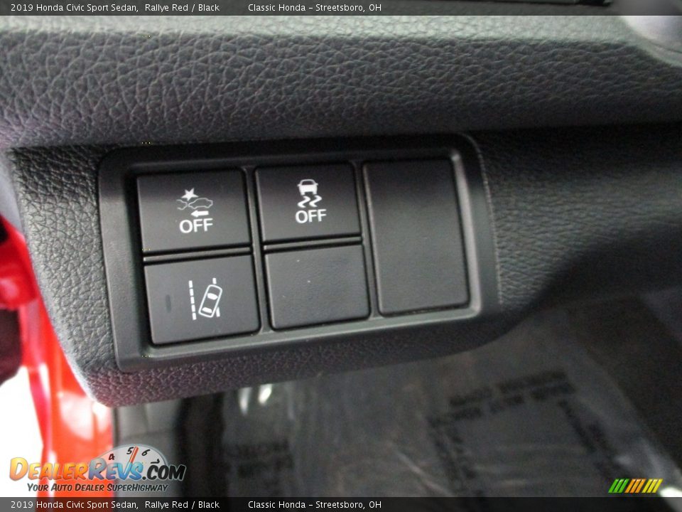 2019 Honda Civic Sport Sedan Rallye Red / Black Photo #28