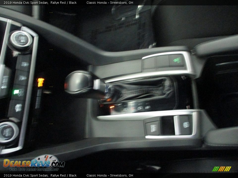 2019 Honda Civic Sport Sedan Rallye Red / Black Photo #33