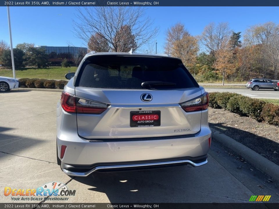 2022 Lexus RX 350L AWD Iridium / Glazed Caramel Photo #3