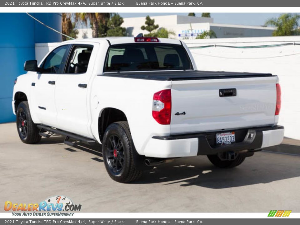 2021 Toyota Tundra TRD Pro CrewMax 4x4 Super White / Black Photo #2