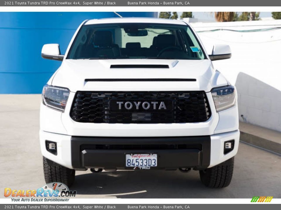 2021 Toyota Tundra TRD Pro CrewMax 4x4 Super White / Black Photo #7