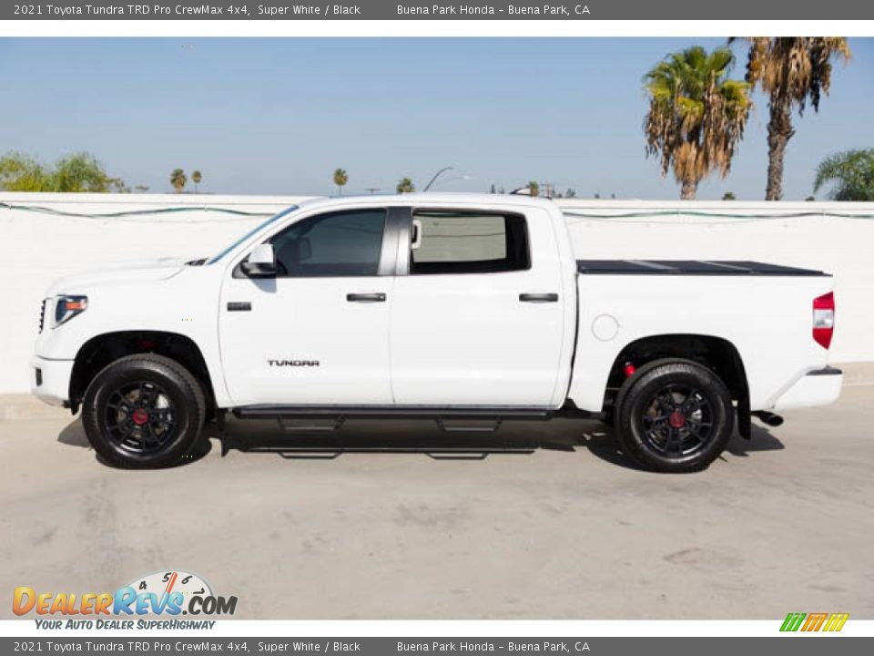 Super White 2021 Toyota Tundra TRD Pro CrewMax 4x4 Photo #8