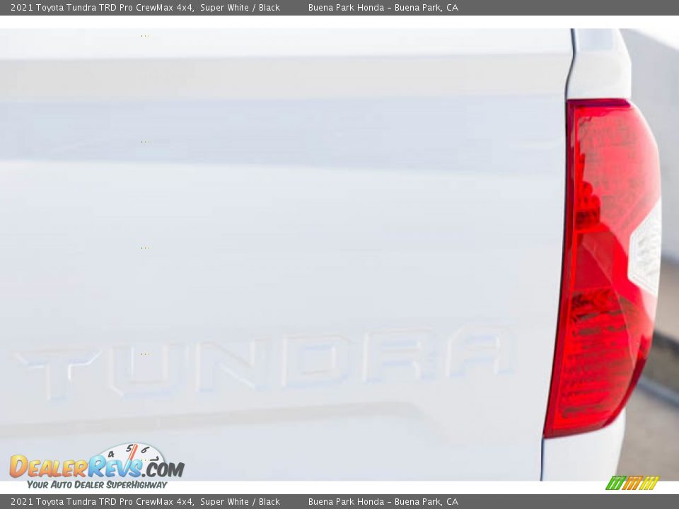 2021 Toyota Tundra TRD Pro CrewMax 4x4 Super White / Black Photo #11
