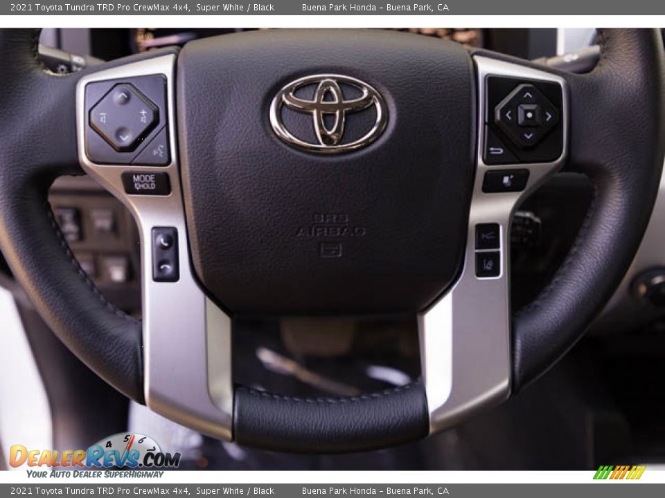 2021 Toyota Tundra TRD Pro CrewMax 4x4 Super White / Black Photo #16