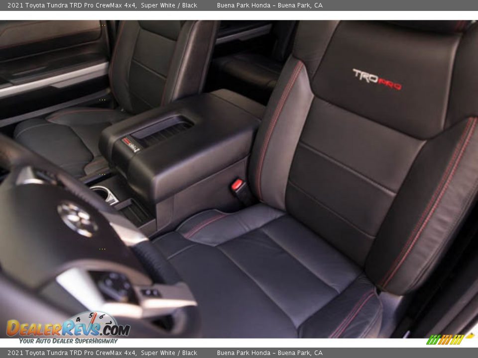 2021 Toyota Tundra TRD Pro CrewMax 4x4 Super White / Black Photo #21