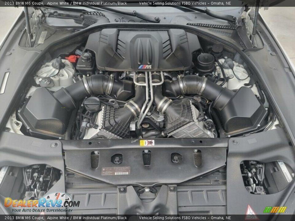 2013 BMW M6 Coupe 4.4 Liter DI M TwinPower Turbocharged DOHC 32-Valve VVT V8 Engine Photo #5